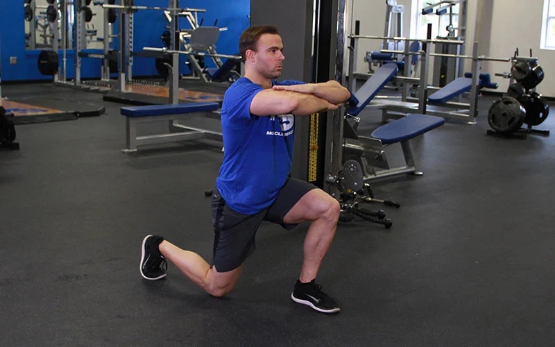 لانگ معکوس وزن بدن