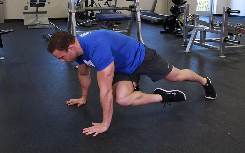 شکم کوهنوردی مورب